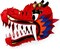 Dragon Pinata - Chinese Head, Birthday Party Supplies, 2025 Chinese New Year Decorations (16.5x11x3 In)